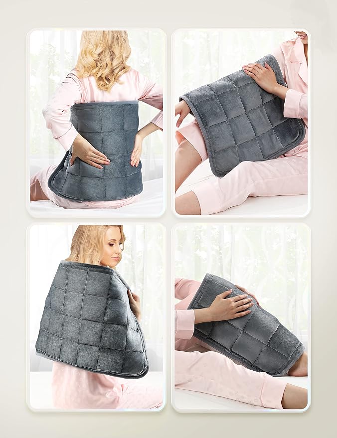 Weighted Heating Pad 17''x 33" XXXL Electric Heating Pad - Image 7