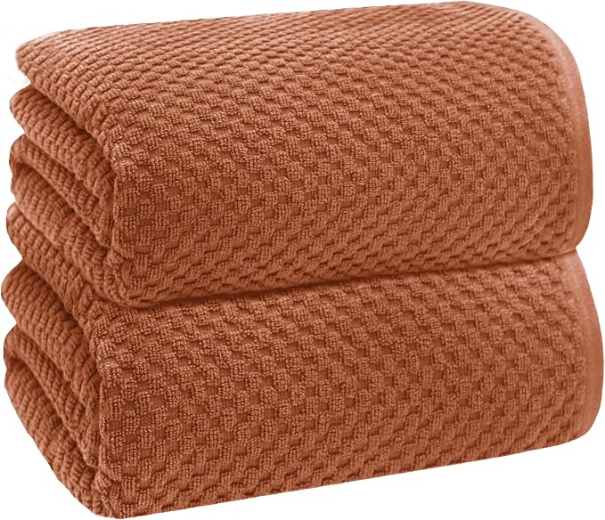 COTTON CRAFT Waffle Bath Sheets by COTTONCRAFT