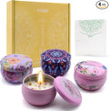 Scented Candles Gift Set for Women 4 Pack Soy Wax Candles by MRLTOP