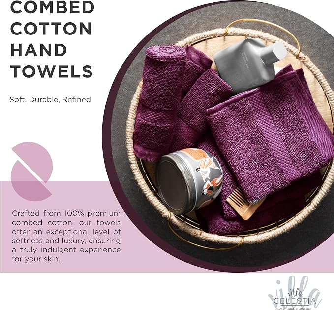 100% Cotton Wash Cloth for face & Body Set of 12, Sustainable, Highly Absorbent - Image 2