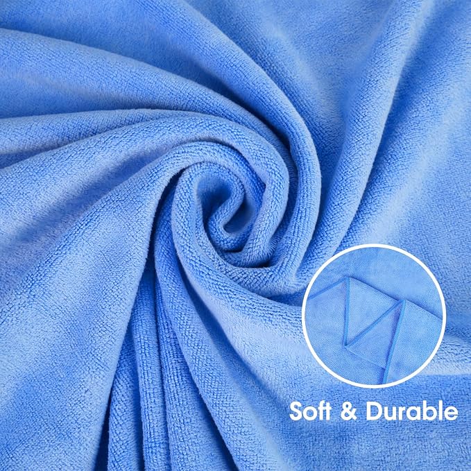 JML Large Microfiber Bath Towels Set - Image 3