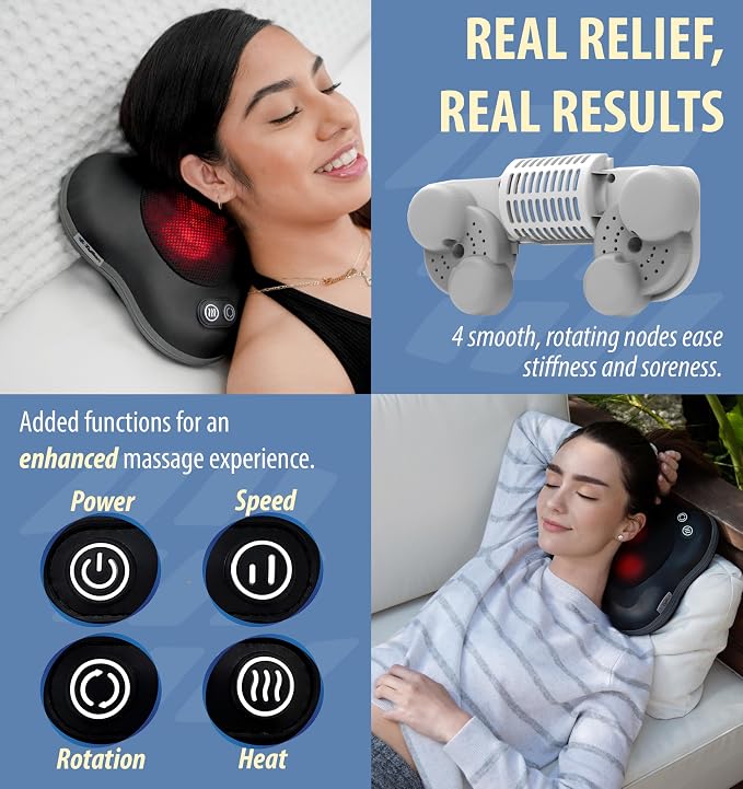 Zyllion Shiatsu Back and Neck Massager - Image 5