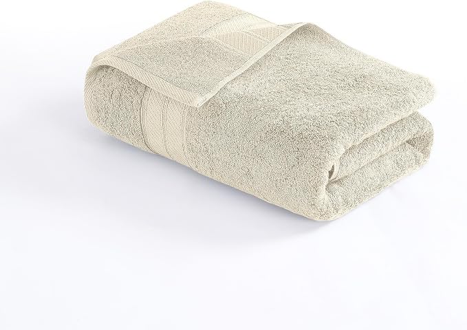 Modern Threads 4-Pack SpunLoft Bath Towel Sand 30x54 - Image 5