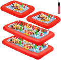 Leitee 4 Pcs Inflatable Ice Serving Bars Buffet Serving Tray Drink Cooler by Leitee