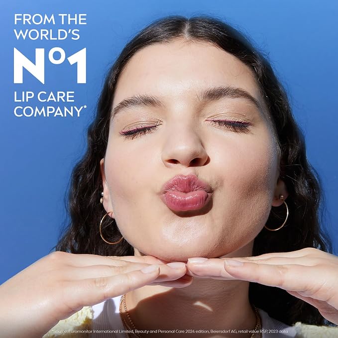 NIVEA Cherry Lip Care, Ruby Tinted Lip Balm Pack - Image 15