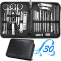 Manicure Set 30 in 1 Fingernail Clipper Set, Manicure Kit, Pedicure Kit by RedFlow-official