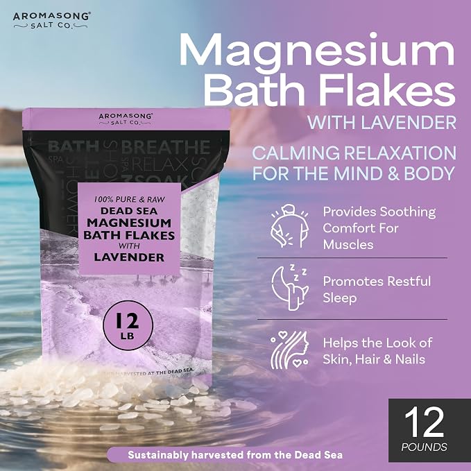 Aromasong RAW Magnesium Bath Flakes - Image 3