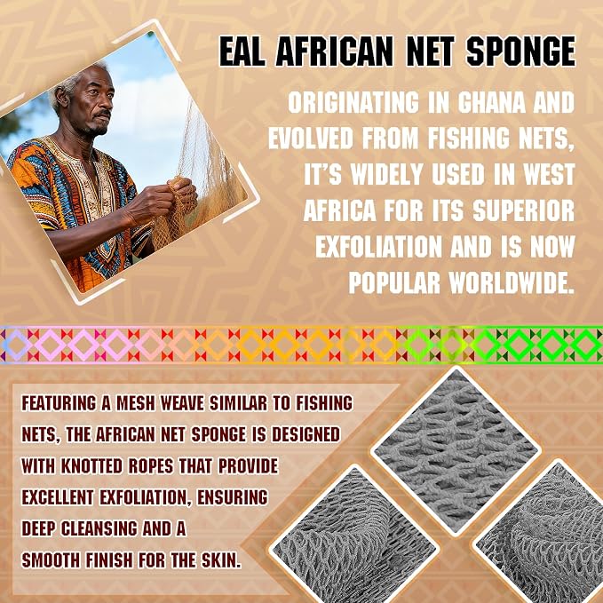 Authentic African Net Sponge - Image 3
