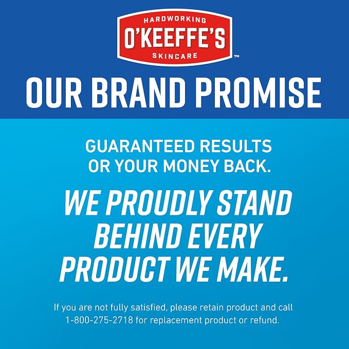 O'Keeffe's for Healthy Feet Foot Cream - 3 oz Tube - Guaranteed Relief for - Image 6