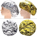 Tupalizy 4PCS Deep Conditioning Heat Cap Aluminum Foil Shower Cap by Tupalizy