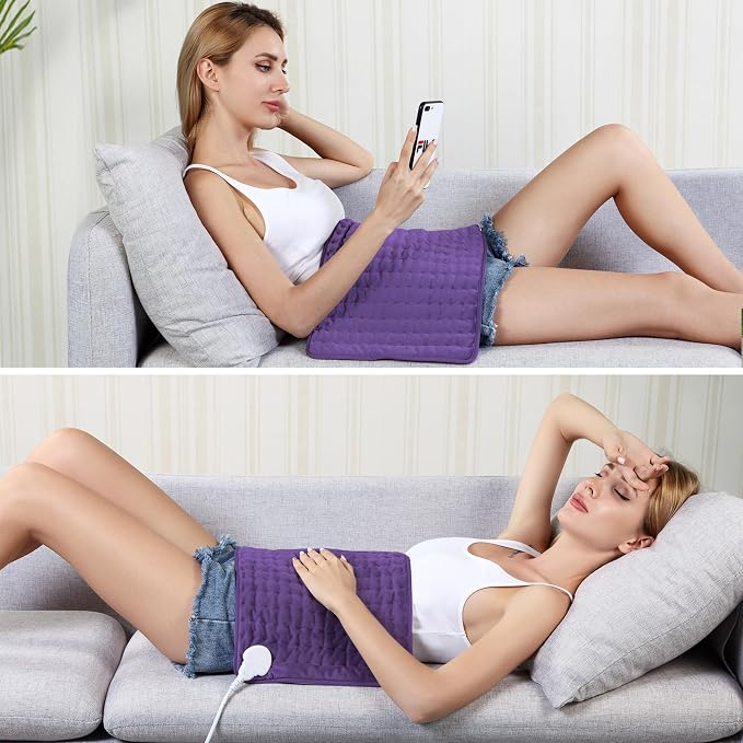 Electric Heating pad for Back Neck Shoulder Knee Arms Legs- Electric Heat Pads - Image 4