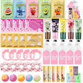 55Pcs Spa Party Supplies for Girls, Spa Party Favors Skincare Fruit Face Masks by NEVERENDINGPURSUIT