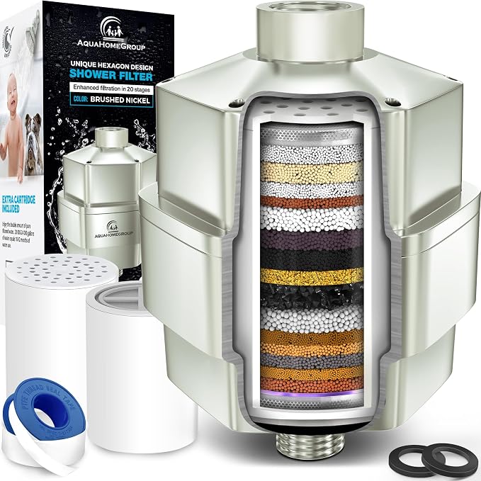 AquaHomeGroup 20 Stage Shower Filter by Aquahomegroup