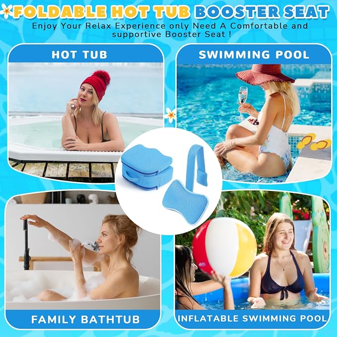 Yerliker 1 Pcs Foldable Hot Tub Booster Seat - Image 6