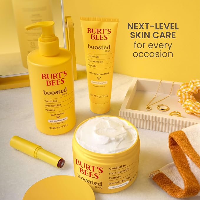 Burt's Bees Boosted Lip Balm Sheer Plus; Vitamin Lip Balm, Nourishing Vitamin C - Image 11