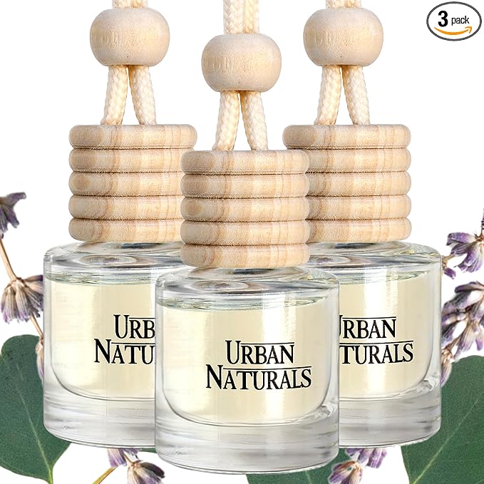 Urban Naturals Car Air Freshener Diffuser 3 Pack by UrbanNaturals