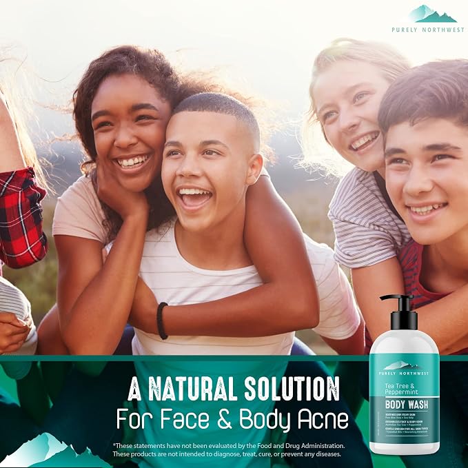 Tea Tree Body Wash for Men and Women – Natural Tea Tree Oil Body Cleanser for - Image 6
