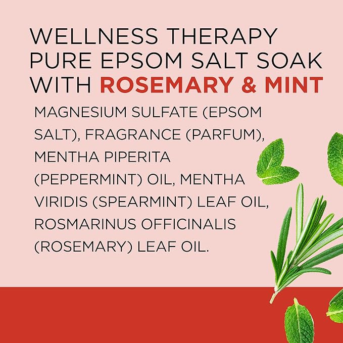Dr Teal's Epsom Salt Magnesium Soak, Wellness Therapy - Image 13