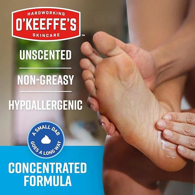 O'Keeffe's for Healthy Feet Foot Cream - 3 oz Tube - Guaranteed Relief for - Image 4