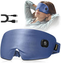 Heat Eye Mask for Dry Eyes Silk: Cordless Heated Pad for Stye Treatment Sinus by FACEMOON