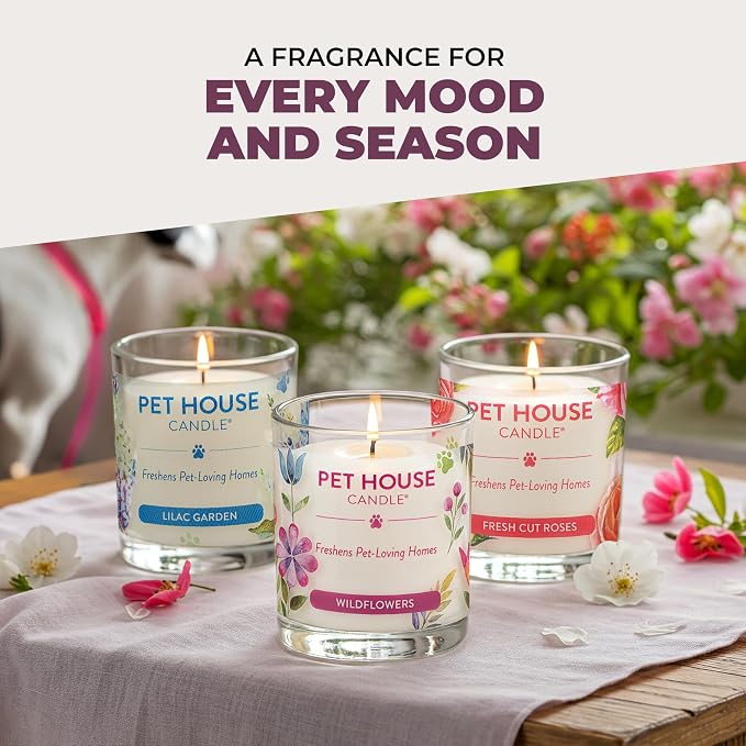 One Fur All Pet Candle 9 OZ Plant-Based Spring Candle - Image 5