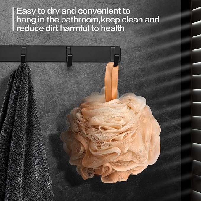 Fishent Loofah Bath Sponge Shower Loofahs, 4 Pack 50g Soft Loofa Exfoliating - Image 3