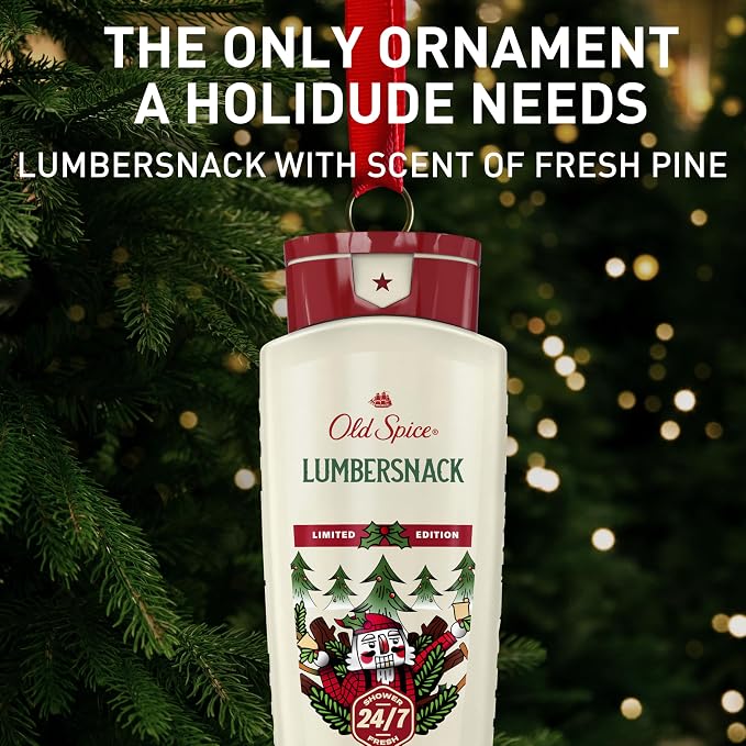 Old Spice Body Wash for Men, Holidudes Holiday Edition, 24/7 Holiday Freshness - Image 6