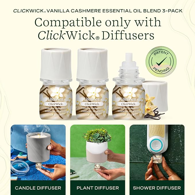 Lifelines ClickWick Essential Oil Blends - Image 2