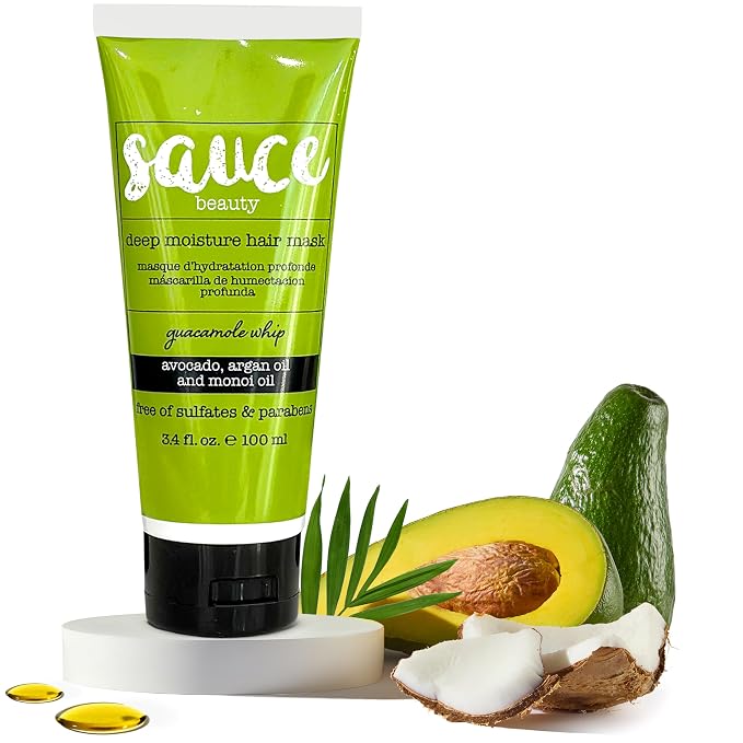 SAUCE BEAUTY Deep Conditioning Hair Mask Guacamole Whip Hair Mask by SAUCEBEAUTY