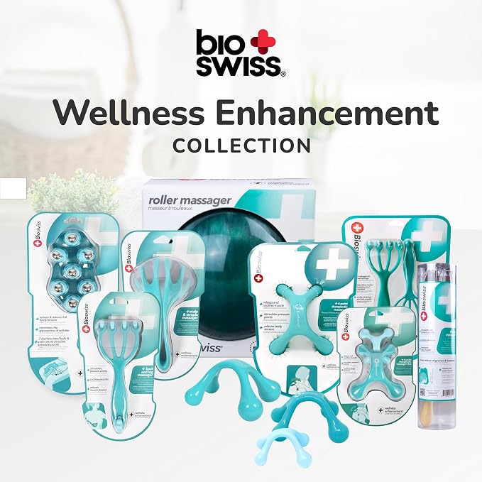 BioSwiss Roller Ball Massager, Handheld Full Body Massage Tool - Image 6