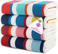 Casa Copenhagen Bora Bora Towels 4Pcs Yellow, Bath Towels by CASACOPENHAGEN