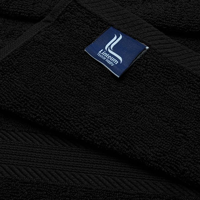 Linteum Textile Supply Luxury Hair Towels 100% Ring Spun Cotton Bleach Proof - Image 4