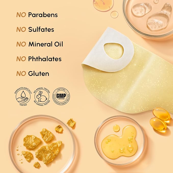MAREE V Line Lifting Mask with 24K Gold – Deep Collagen Face Mask - Image 8