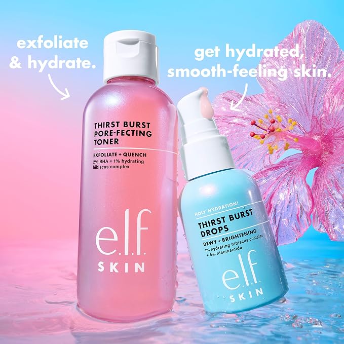 e.l.f. Thirst Burst Pore-fecting Toner, Hydrating & Exfoliating - Image 9