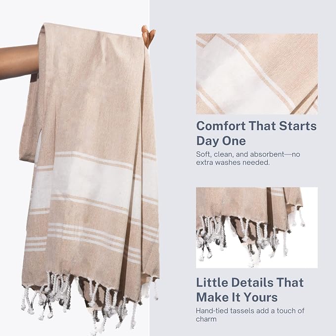 Cotton Turkish Beach Towel - Image 12