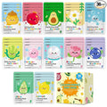36 Pack Skincare Facial Masks, Hydrating & Moisturizing Face Masks by VESPRO