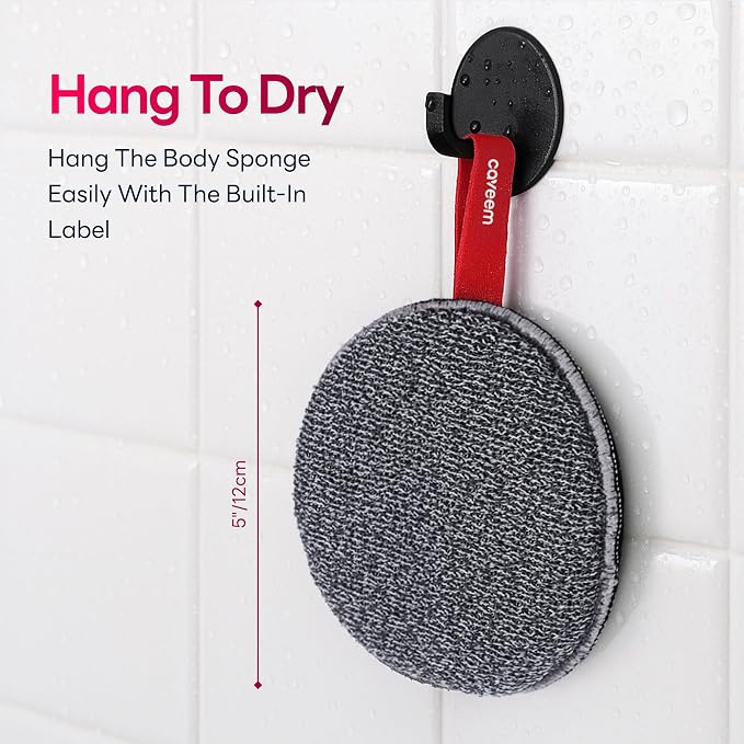 Caveem Exfoliating Body Scrubber, Bath and Body Scrub Buffer, Body Exfoliator - Image 7