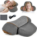 Gifts for Family, 3-in-1 Electric Neck Massager Pillow for Bed by FAMKCY
