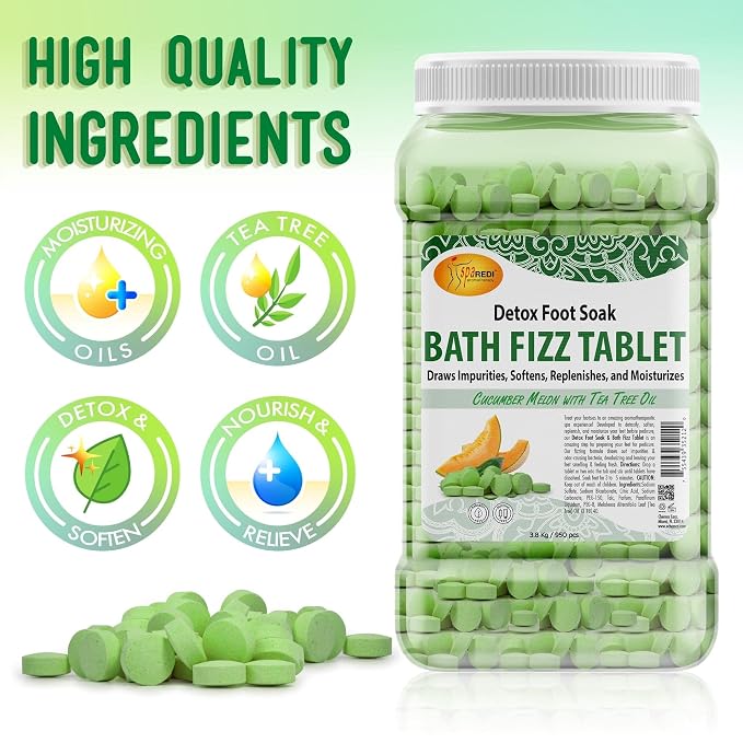 SPA REDI - Detox Foot Soak Fizz Tablets - Image 7