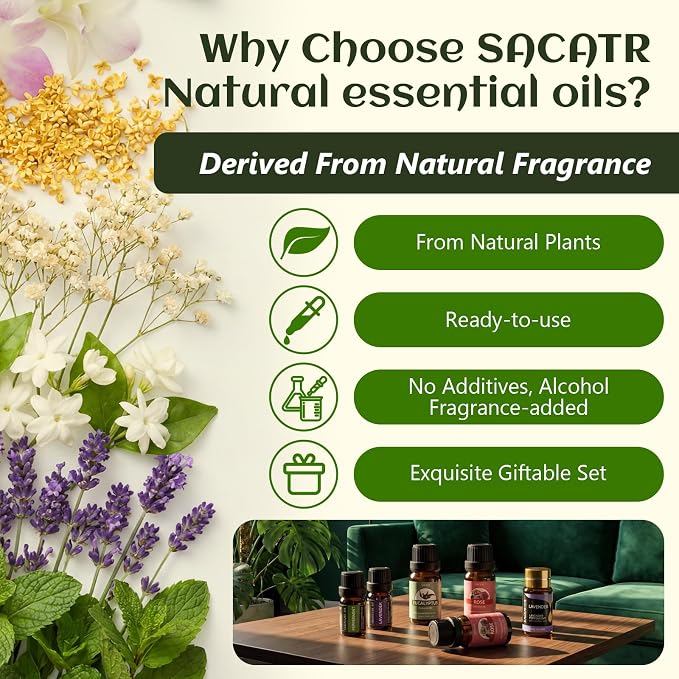 SACATR 24 Pcs Essential Oil Set - Image 3