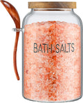 SiliFine 1 Piece 94 oz Bath Salts Glass Jar by SiliFine