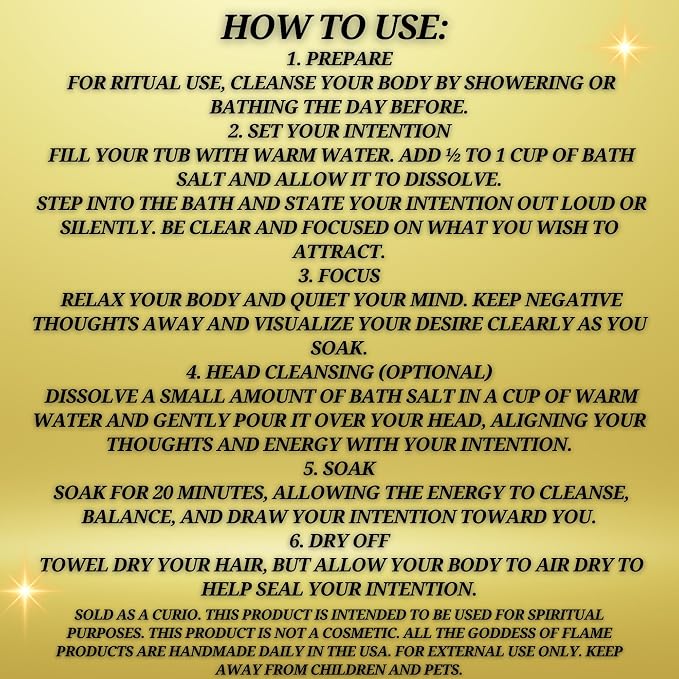 Get Money Bath Salts – Dead Sea Salt Bath Soak - Image 6
