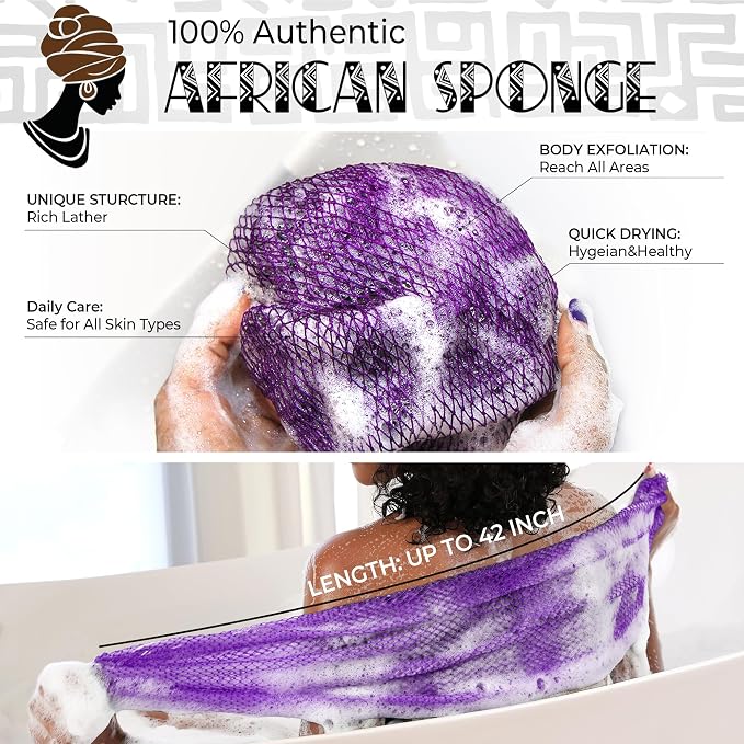 Authentic African Net Sponge - Image 2