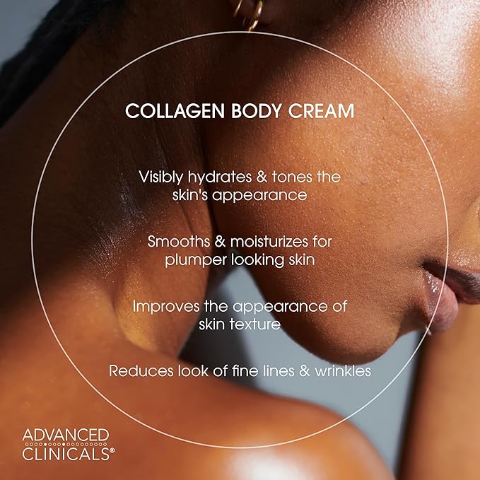 Advanced Clinicals Hyaluronic Acid Moisturizer + Fragrance Free Collagen Cream - Image 8