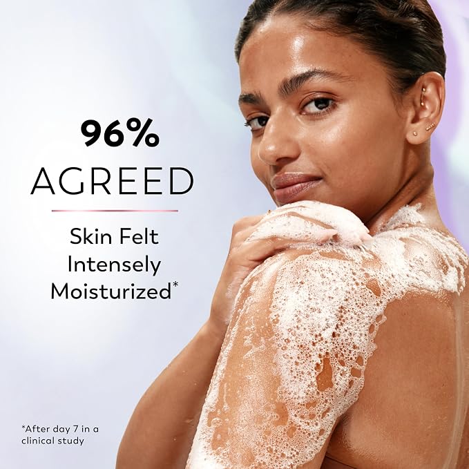 Olay Super Serum Body Wash for Extra Dry Skin, 24hr Long Lasting Hydration - Image 7