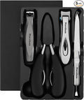 Large Nail Clippers Set, 5-Piece Sharp Toenail and Fingernail Clippers by Norchan