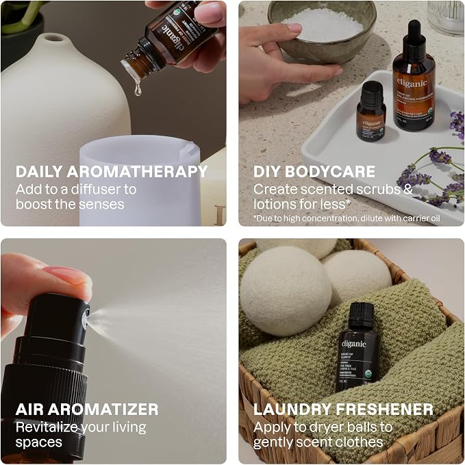 Cliganic Organic Essential Oils Set - Image 7