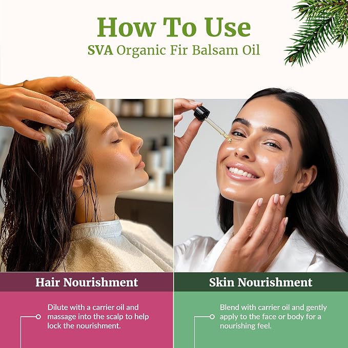 SVA Fir Balsam Essential Oil Organic – 4 Fl Oz – 100% Natural Organic Fir Oil - Image 5