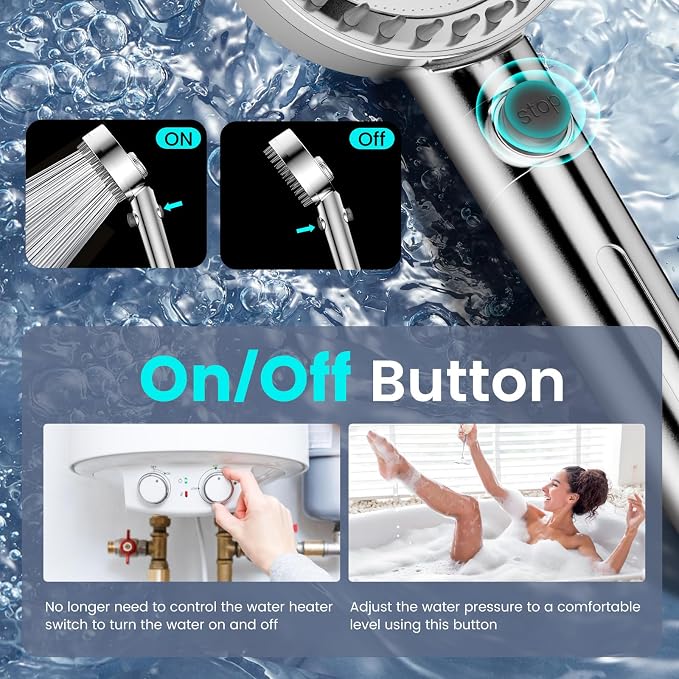 PWERAN Filtered Shower Head - Image 6