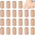 Blulu 24 Pieces Toe Tubes 0.98 Inches Cushion Tube Corn Pads by Blulu